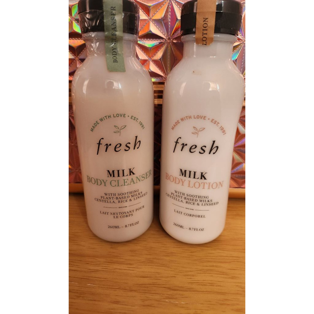 Fresh Milk Body Cleanser & Lotion